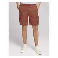 Tom Tailor Denim Hosen & Chino Regular Cargo Jogger-Shorts Chinohosen orange-kombi Herren 
