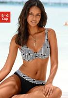 s.Oliver RED LABEL Beachwear Beugelbikini met grafisch printdesign