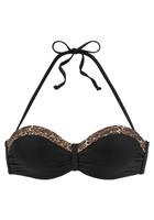 Lascana Bügel-Bandeau-Bikini-Top »Adele«, mit trendigen Details