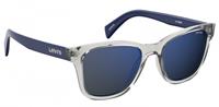 Levi's zonnebril 1002/S cat.3 wayfarer polyamide blauw/grijs
