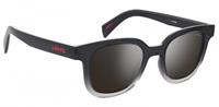 Levi's zonnebril 1010/S cat.3 wayfarer polyamide grijs/zilver