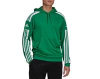 adidas Squadra 21 Kapuzenpullover Herren, grün / weiß