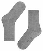 Falke Softmerino damessokken Light grey melange