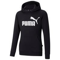 Puma Hoodie, Kängurutasche, Logo-Print, für Mädchen, schwarz