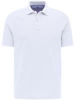 Fynch-Hatton Poloshirt, Kurzarm, klassisch, Stickerei, für Herren, weiß