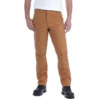 Carhartt Bekleidung Straight Fit Strech Duck Double Front Outdoorhosen braun Herren 