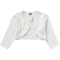 JACKY Kinder Jerseybolero mit Rüschen, creme creme Mädchen 