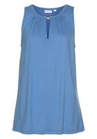Lascana Tanktop met decoratief accessoire, casual blousetop, elegant