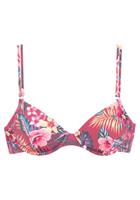 s.Oliver RED LABEL Beachwear Bikinitop met beugels MARIKA met sierringetjes