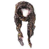 Collezione Alessandro Italienischer Schal Africans Schals rosa Damen 