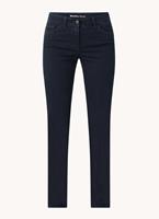 Gerry Weber Jeans, 1/1-Länge Slim Fit, Stretch, 5-Pocket, uni, für Damen, dunkelblau