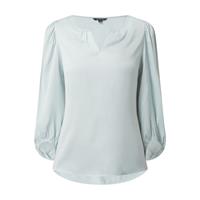 Comma, Bluse aus fließender Qualität 3/4-Arm-Blusen grün Damen 
