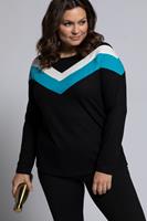 Ulla Popken Grote Maten pullover, Dames, turquoise, 