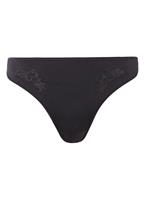 Chantelle Hedona - kanten bikini slip dames - Kanten dames ondergoed - zwarte onderbroek