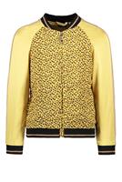 Like Flo Kids Meisjes Jas - Maat 110 - Polyester - Rits - Crepe - Normaal - Vrouwen - Steekzakken -