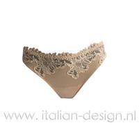 AMBRA Lingerie Slips Titanium String Huid 1430