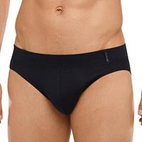 Schiesser - Long Life Soft - Rio Slip - zwartblauw