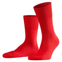 Falke Run Socken, geformte Fußspitze, verstärkte Belastungszonen, für Herren, rot
