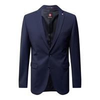 Slim fit 2-knoops colbert met stretch, model 'Caden'