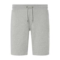 Tommy Hilfiger: Kurze Jogginghose aus Biobaumwolle Hellgrau