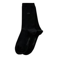 Calvin Klein Dames Sokken Classic 2-pack Zwart
