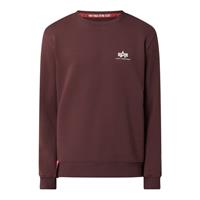 alphaindustries Alpha Industries Männer Pullover Small Logo Basic in rot