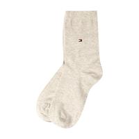 TOMMY HILFIGER Damen Socken, 2er Pack - Classic, Strümpfe, einfarbig Socken beige Damen 