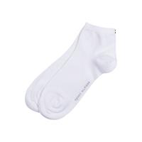 TOMMY HILFIGER Damen Quarter Socken, 2er Pack - TH, Baumwolle, 35-42, einfarbig Sneakersocken weiß Damen 