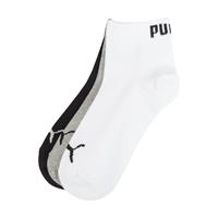 PUMA Kinder Socken - Kids's Quarter, 3er Pack Socken für Kinder mehrfarbig 