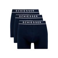 Schiesser - 95-5 - Shorts - 3 pack - zwartblauw