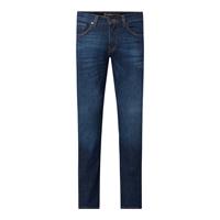 Slim fit jeans met stretch, model 'John'