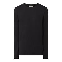 Casual friday Slim fit shirt met lange mouwen en stretch, model 'Theo'