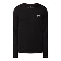 Alpha Industries Shirt met lange mouwen Basic LS Small Logo
