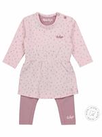 Baby Kleid, Organic Cotton lila-kombi 