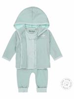 3tlg Set Jacke + Shirt + Hose Frühling, Sommer Übergangsjacken  mint Gr. 56 Jungen Kinder