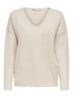 Only V-Ausschnitt-Pullover ONLRICA LIFE L/S V-NECK PULLOVER