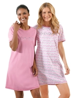 Wäschepur Slaapshirts met korte mouwen