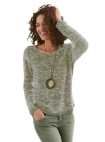 Casual Looks Rundhalspullover Pullover