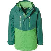 Trollkids - Kid's Bryggen 3in1 Jacket - 3-in-1-jas, groen