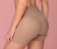 Instant Butt Lift Padded Shaper Short Leonisa | Brown