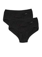 Schiesser Sportslip met gulp set van 2 met zwart -Authentiek 