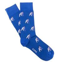 Sportus.nl COPA Football - Headbutt WK 2006 Casual Sokken - Blauw
