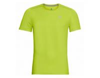 Odlo - Element Light Print T-shirt  - Geel Hardloop T-shirt