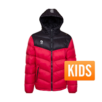 Sportus.nl Robey - Performance Padded Jas - Rood/ Zwart - Kinderen