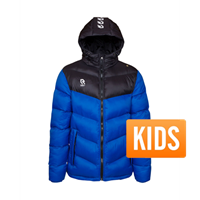 Sportus.nl Robey - Performance Padded Jas - Blauw/ Zwart - Kinderen