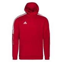 Adidas Hoodie Tiro 21 - Rood/Wit