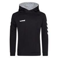 Hummel Hoodie Go Cotton - Zwart/Wit Kids