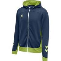 Hummel Lead Hoodie - Navy/Groen