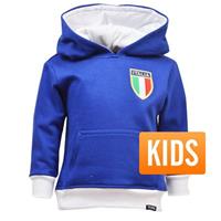 TOFFS - Italië Kinderen Hooded Sweater - Blauw/ Wit