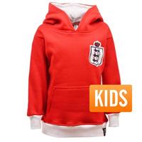 TOFFS - Engeland Kinderen Hooded Sweater - Rood/ Wit